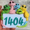 قالب سیلیکونی خانواده مارها 1404