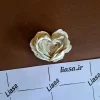 قالب سیلیکونی طرح گل قلبی